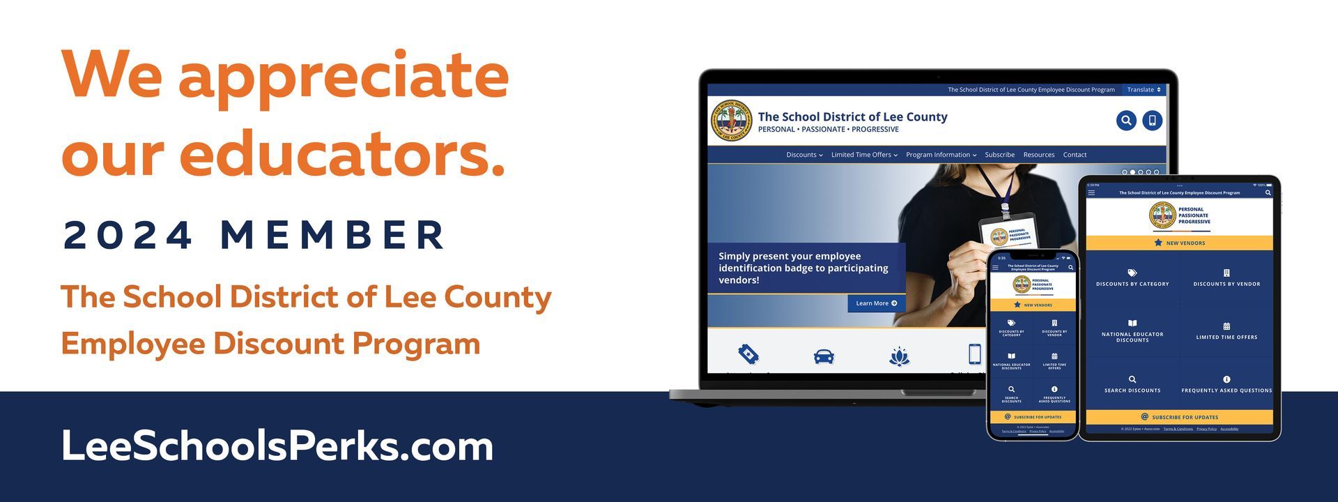 Lee County School District, Employee Discount Program (2024 Member)